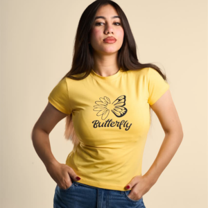 Yellow baby tee